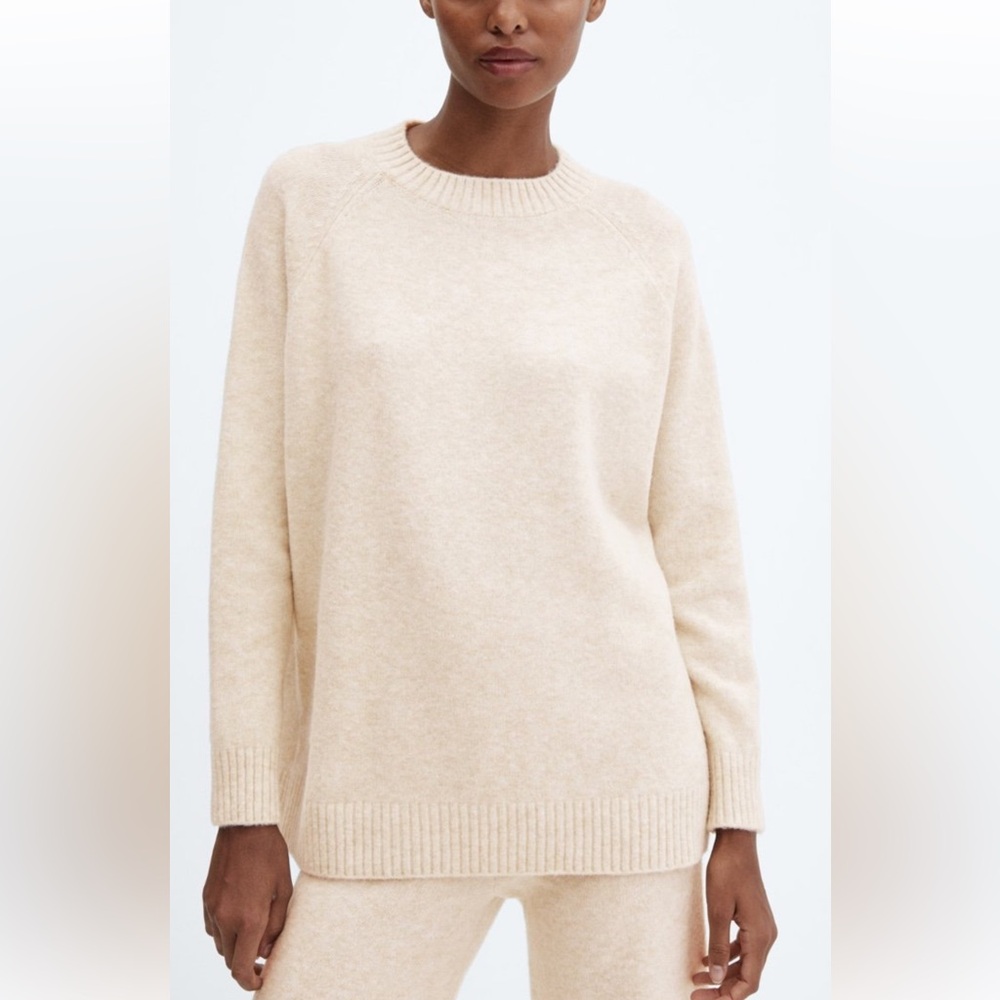 MANGO oversized knit sweater